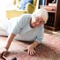 Elderly,Woman,On,The,Floor,,Reaching,For,Help.,Senior,Woman